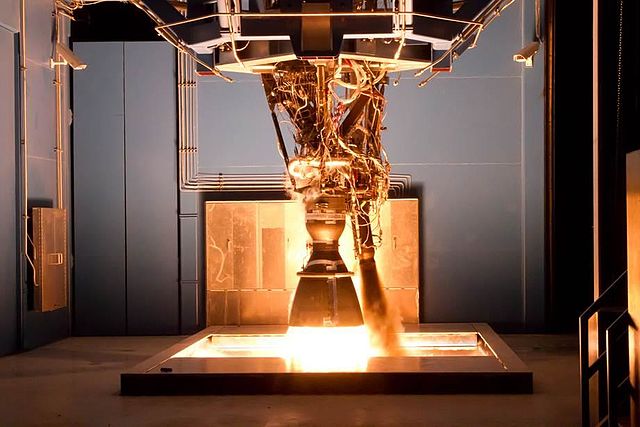 Watch How a SpaceX Rocket Nozzle Is Formed
